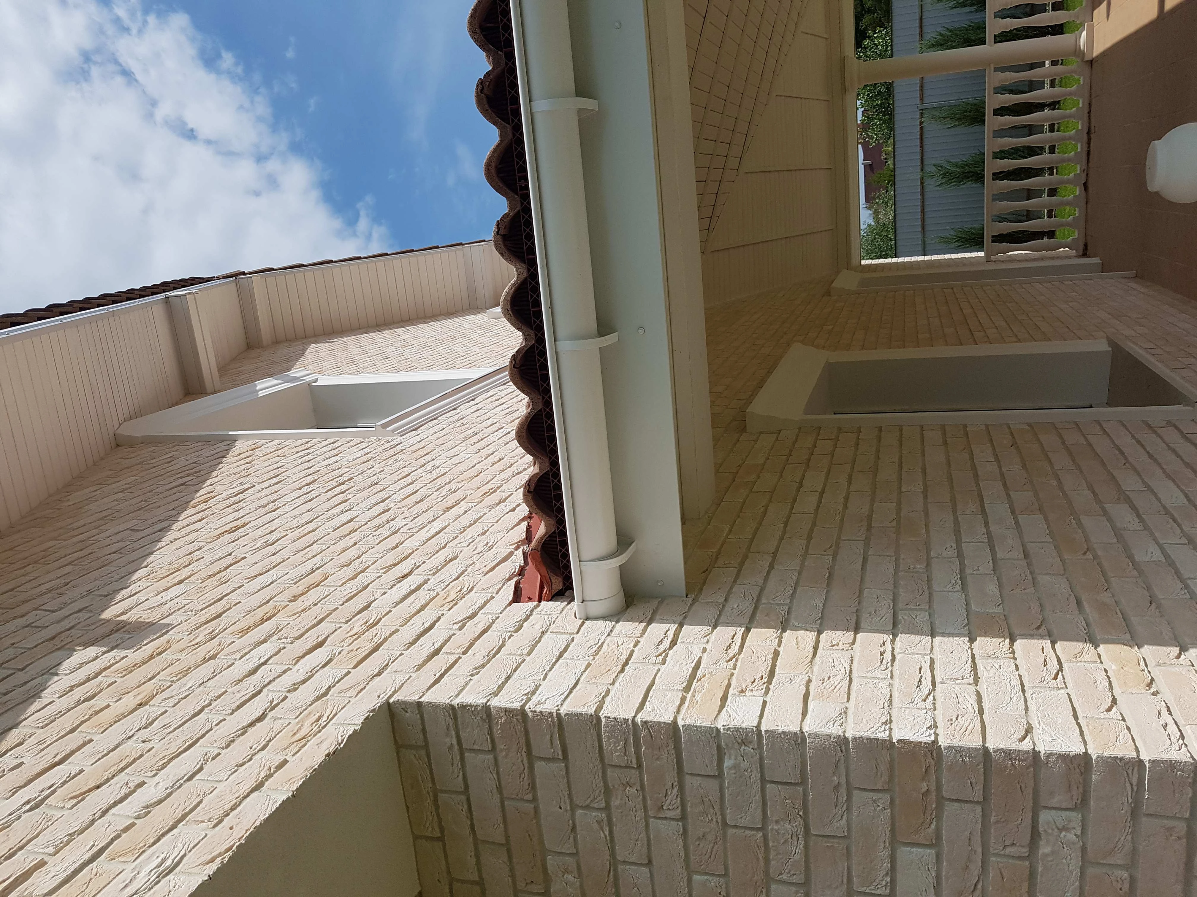 Фасадная плитка Loft Brick Кремона Светло-кремовый 210x65 мм