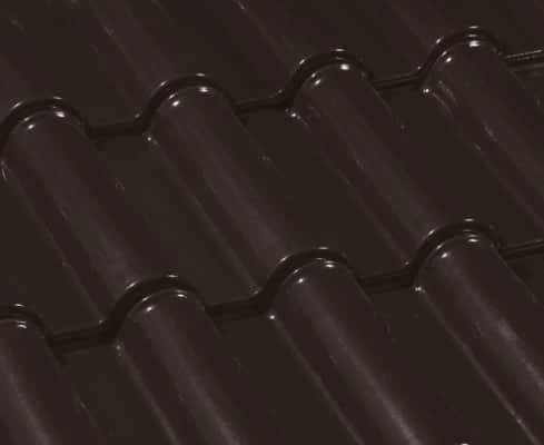 Керамічна черепиця Umbelino TILE Glazed Чорна