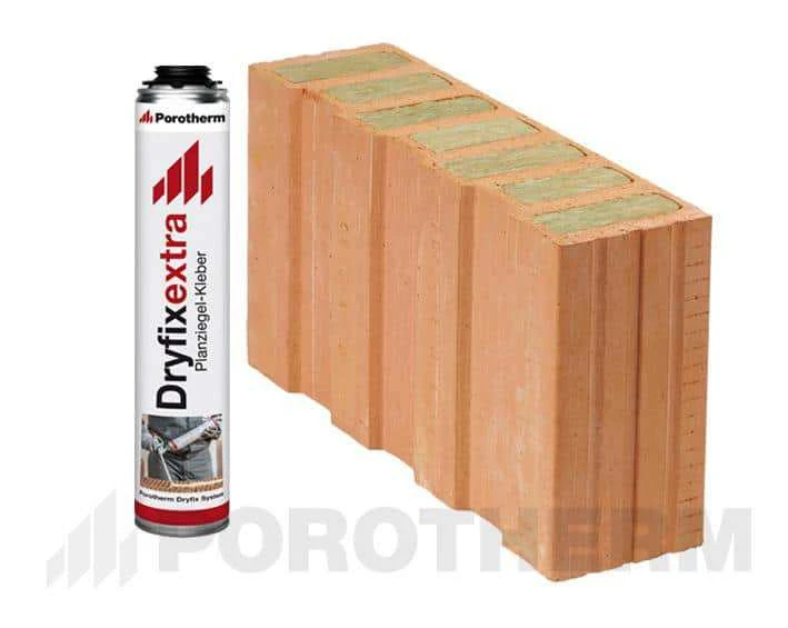 Керамический блок Porotherm 44 1/2 T Dryfix