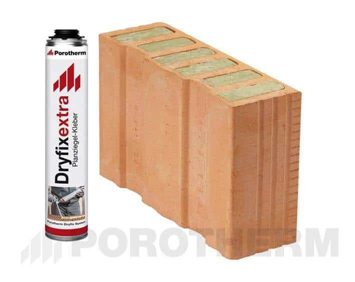 Керамический блок Porotherm 38 1/2 T Dryfix