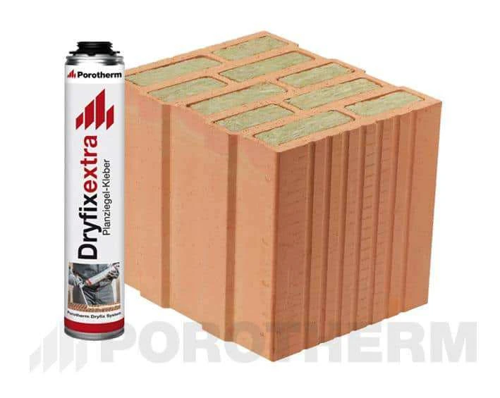 Керамический блок Porotherm 30 T Dryfix
