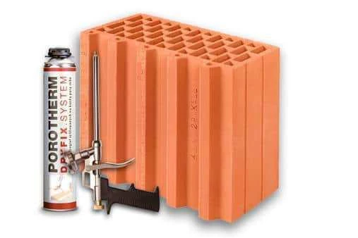 Керамический блок Porotherm 30 1/2 Dryfix