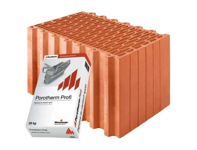 Керамический блок Porotherm 44 Profi