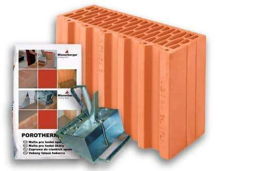 Керамический блок Porotherm 38 1/2 Profi
