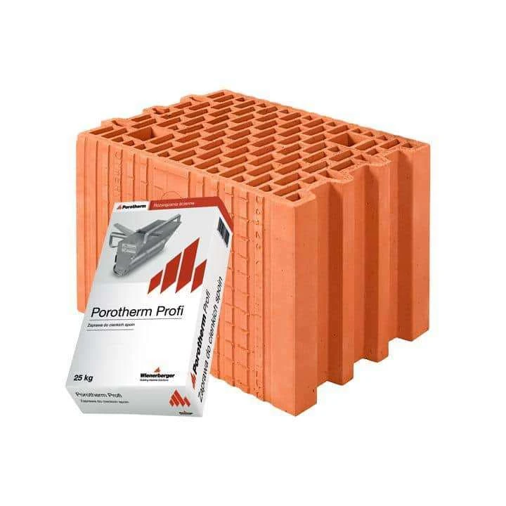 Керамический блок Porotherm 25 Profi