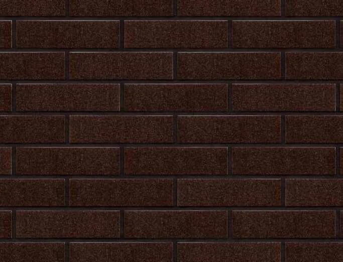 Фасадная клинкерная плитка Kingk Kinker 02 Glazed-brown RF