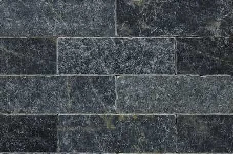 Мармур Black Marbee Tumbled  1.2*10*30 см