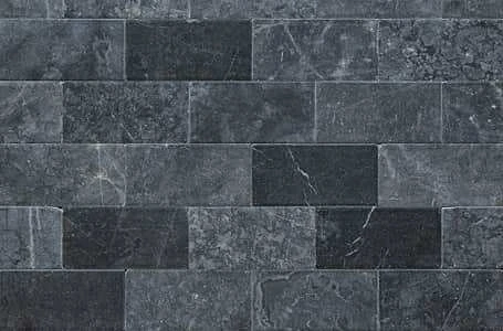 Мармур Black Marble Indigo Tumbled  1.2*10*20 см