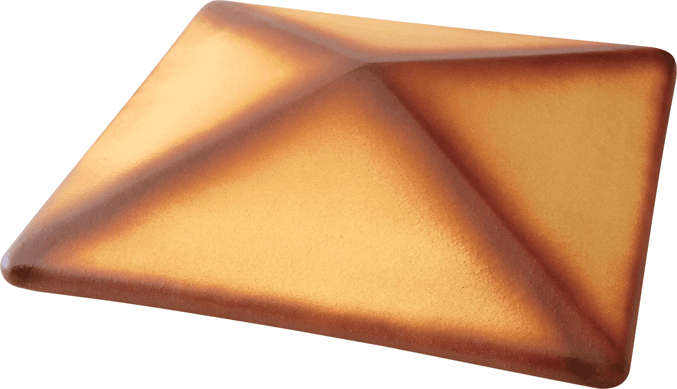 Капелюх керамічний Kingklinker Desert rose tone (445x445x90)
