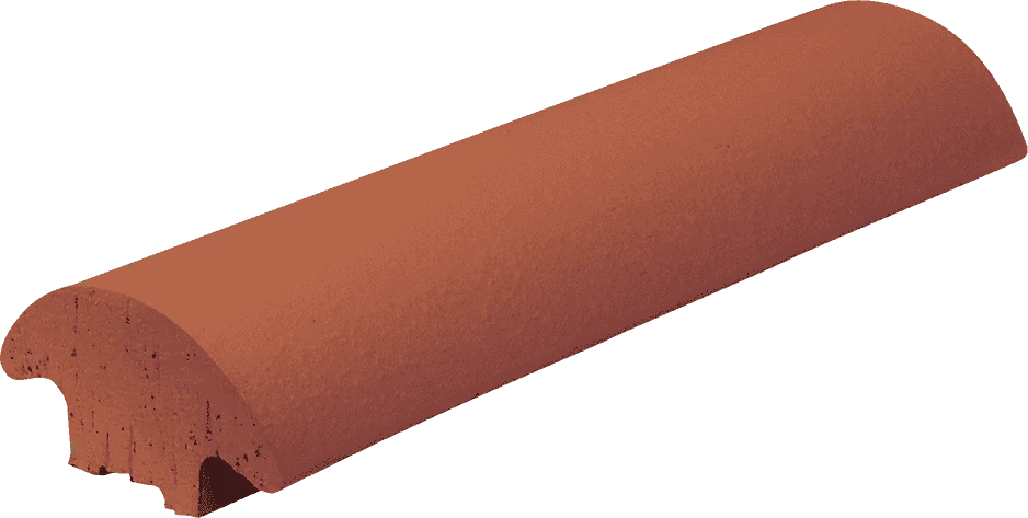Обробна плитка для огорож King Klinker Ruby-red (79x250x42)