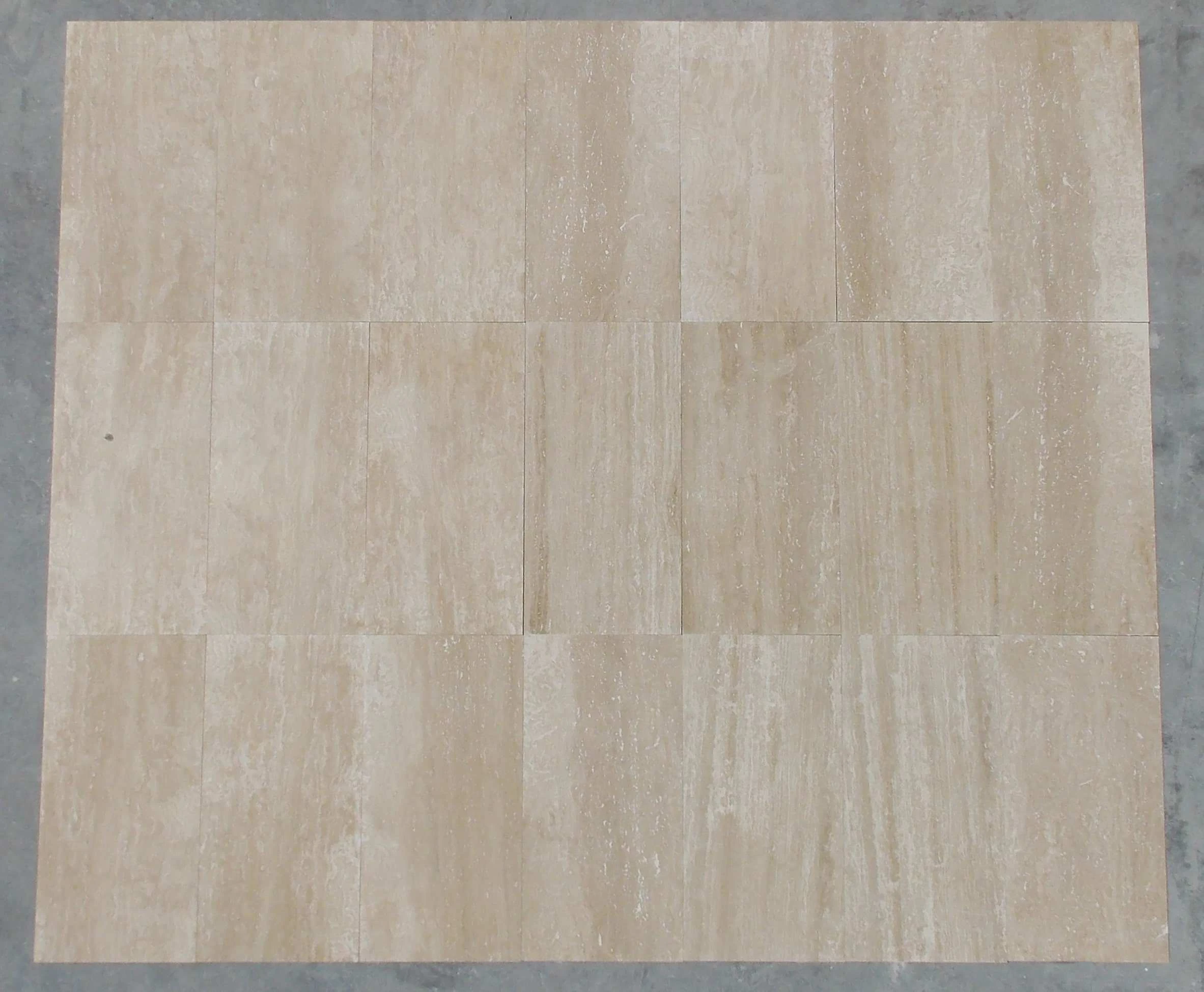 Травертин Light Filled&Honed Vein Cut  1,2*30,5*61 см