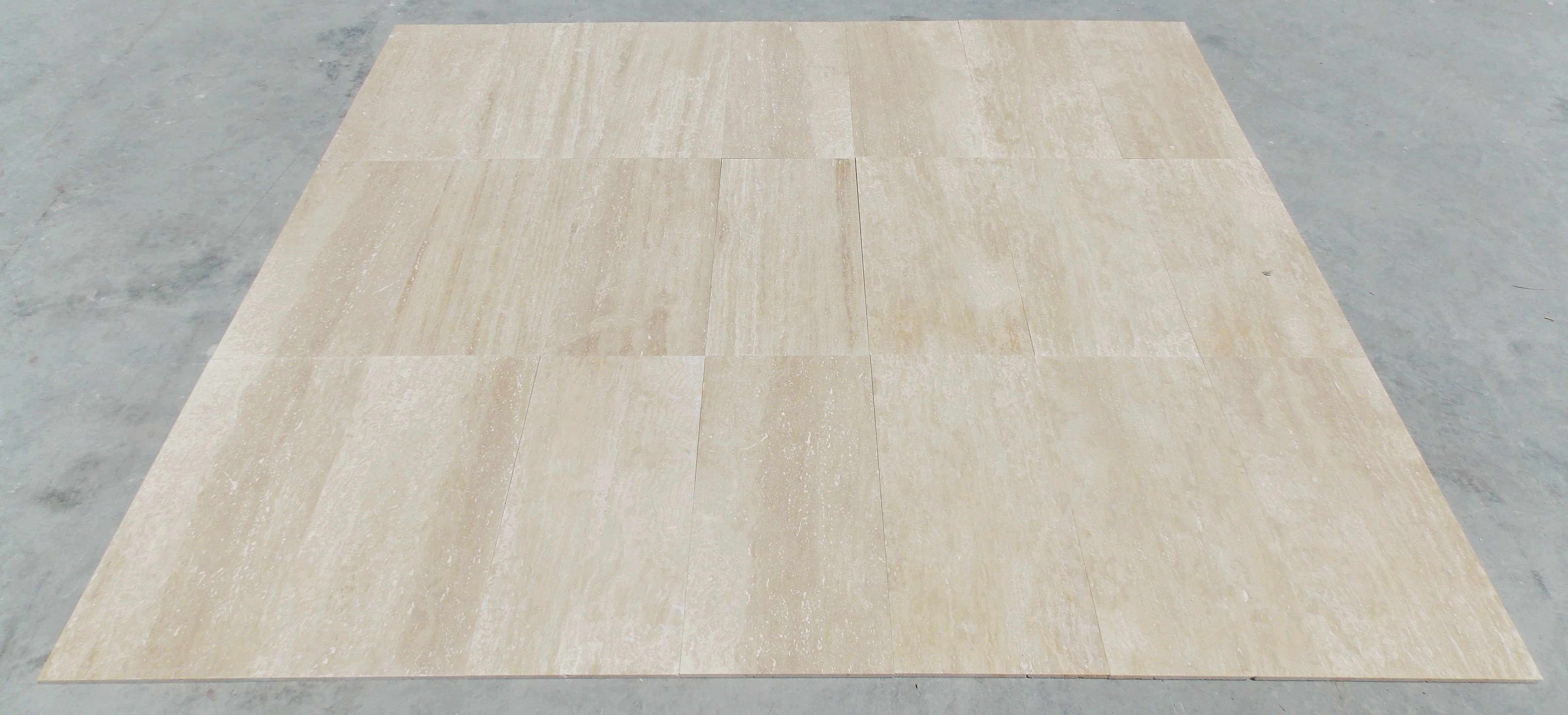 Травертин Light Filled&Honed Vein Cut  1,2*30,5*61 см