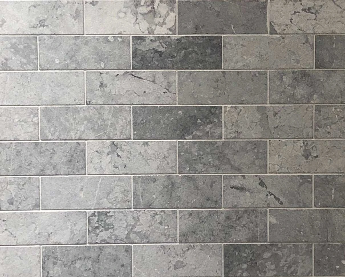 Мрамор Black Marble Sunblasted 1*7.5*20.3 см 