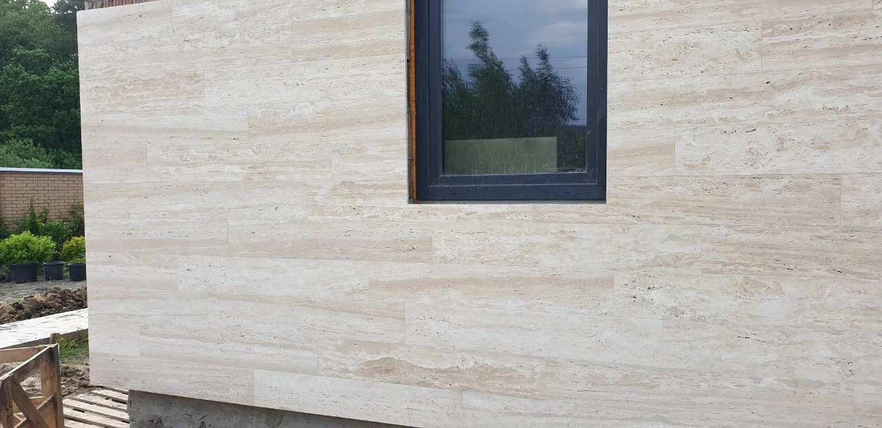 Травертин Daino Reale Filled&Honed Veincut 1.2*30.5*61 см