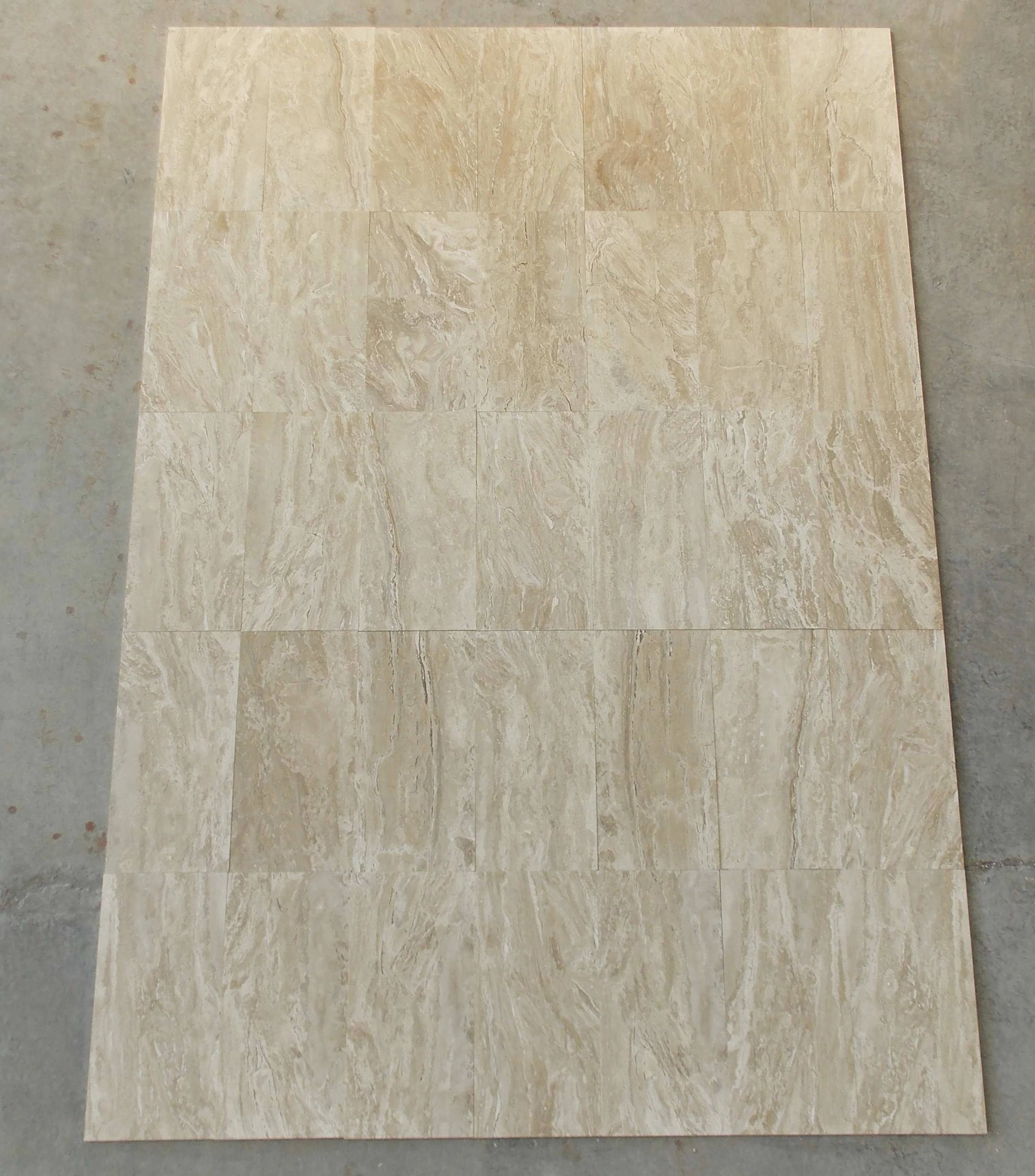 Травертин Daino Reale Filled&Honed Veincut 1.2*30.5*61 см