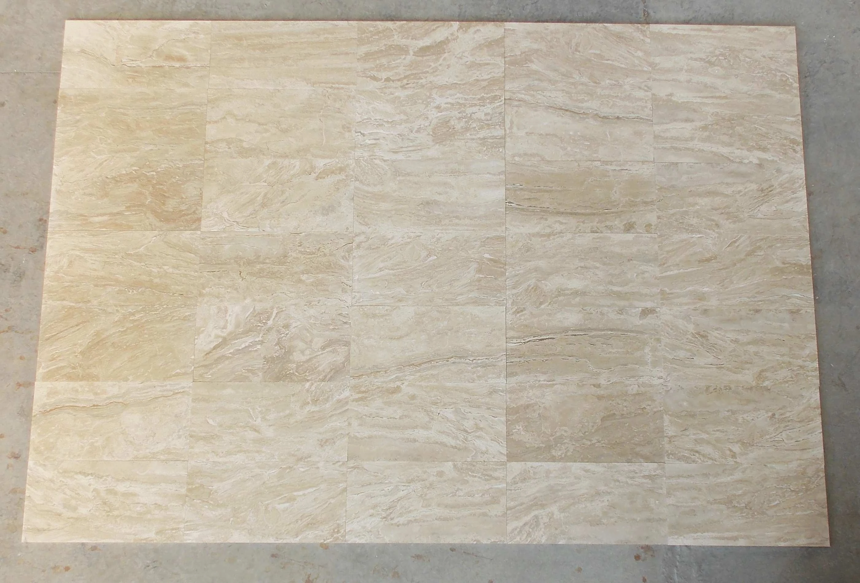Травертин Daino Reale Filled&Honed Veincut 1.2*30.5*61 см