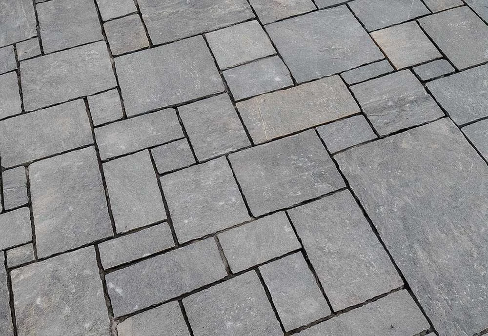 Брусчатка Slate North Grey обработанные в ручную края