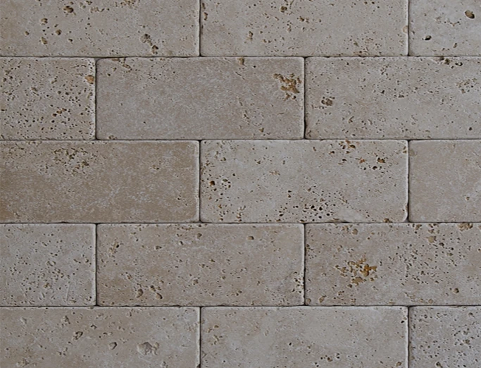 Травертин Beige Tumbled 1*7,5*20,3 см
