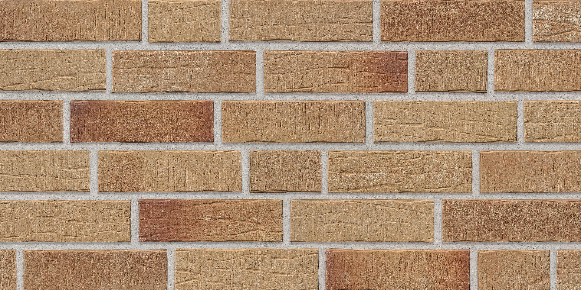 Клинкерная фасадная плитка Stroeher STEINLINGE 2714 amberbeige NF