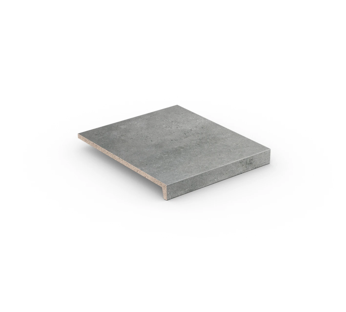 Клинкерная ступень Stroeher Gravel Blend Grey