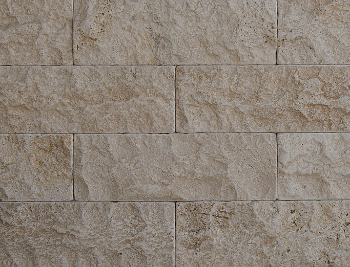 Травертин Split Face Tumbled 1,2*15*45 см