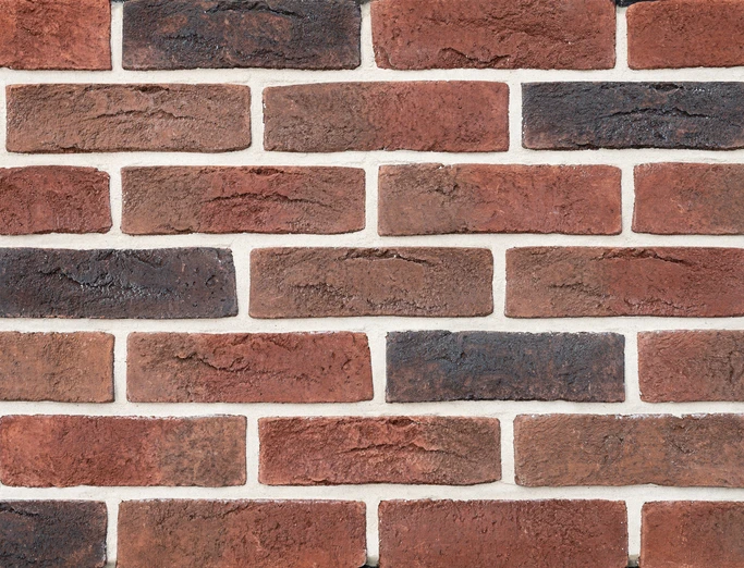 Фасадная плитка Loft Brick Бельгийский 08 Красный 240x71 мм