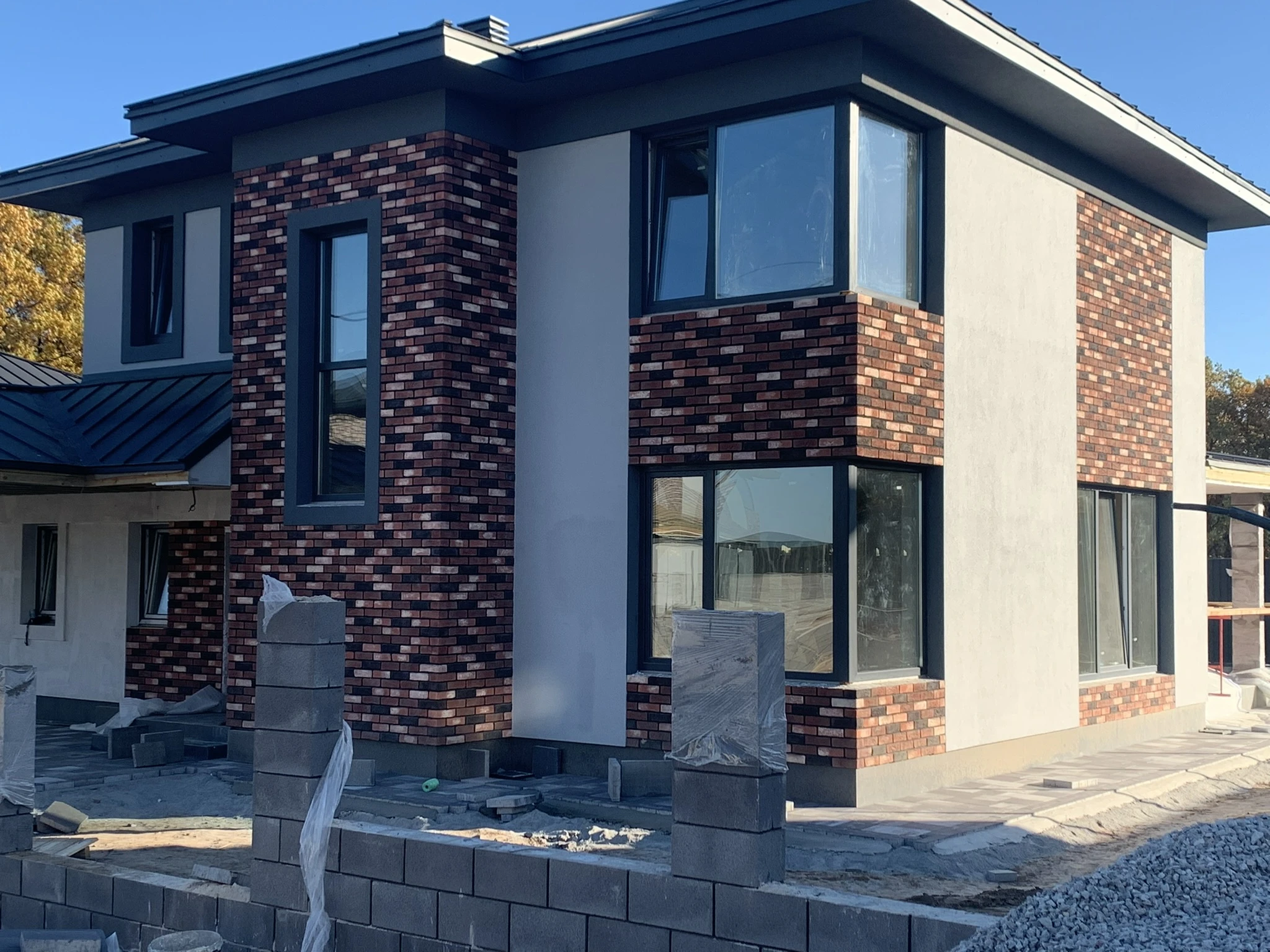 Фасадная плитка Loft Brick Бельгийский 07 Черный 240x71 мм
