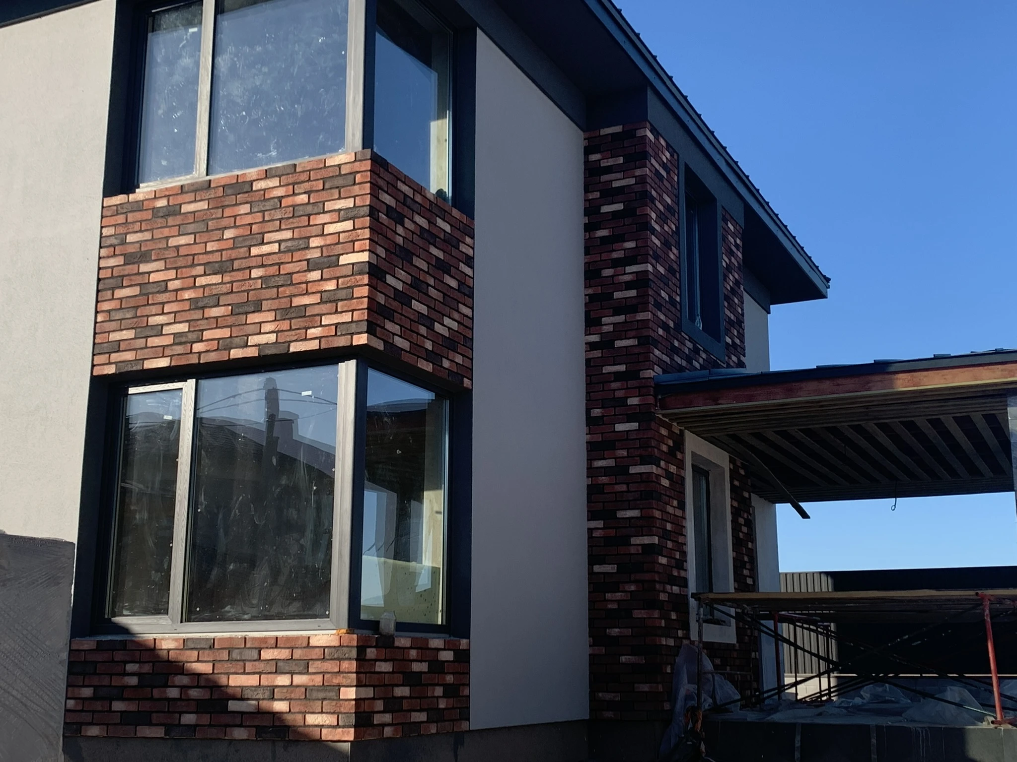 Фасадная плитка Loft Brick Бельгийский 07 Черный 240x71 мм