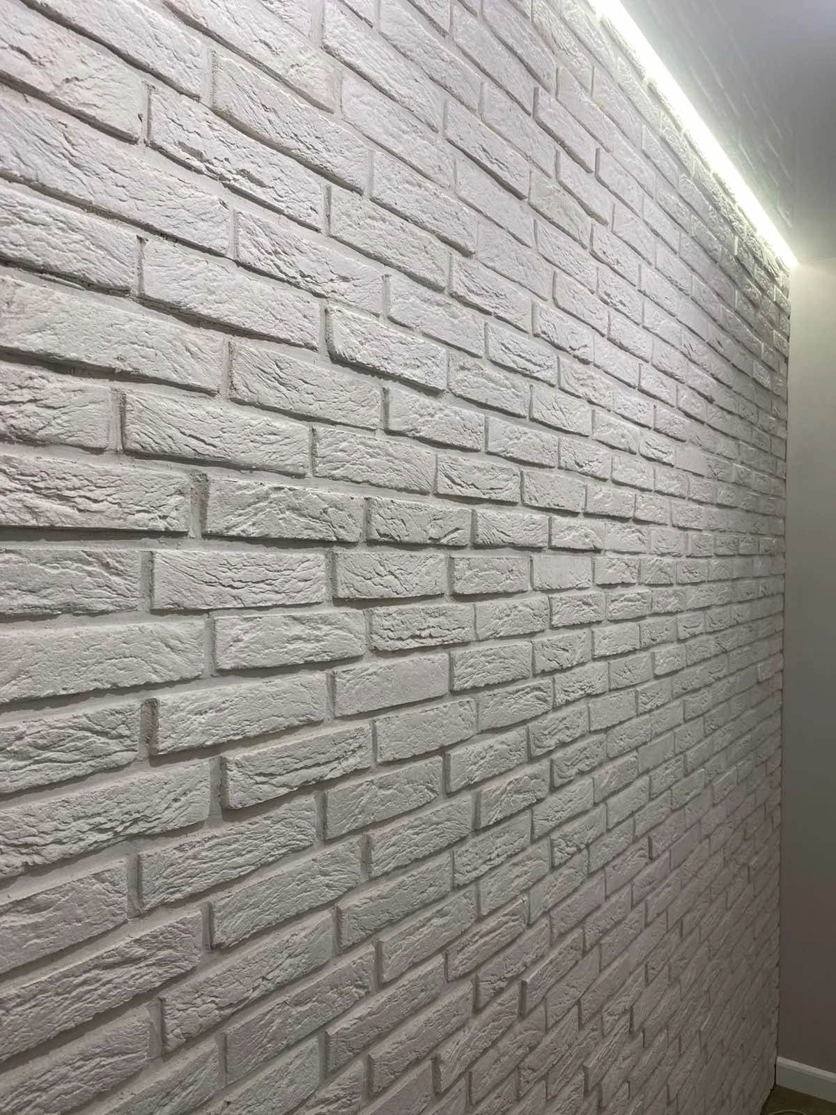 Фасадна плитка Loft Brick Стара Прага 01 Білий 209x49 мм