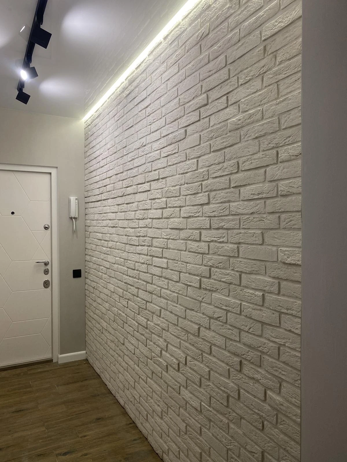 Фасадна плитка Loft Brick Стара Прага 01 Білий 209x49 мм