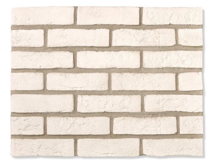 Фасадная плитка Loft Brick Бельгийский 01 Белый 240x71 мм