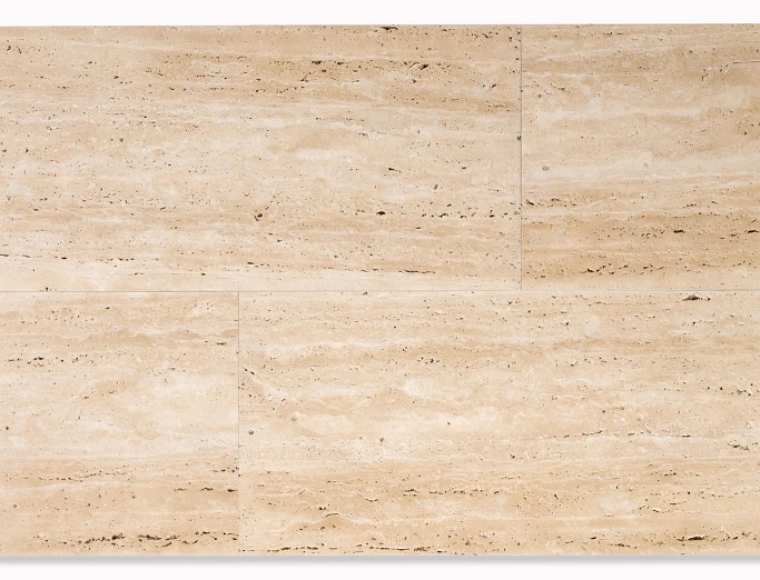 Травертин Light Travertine V/C Unfilled Brushed 1,2x30,5x61 Export WET 
