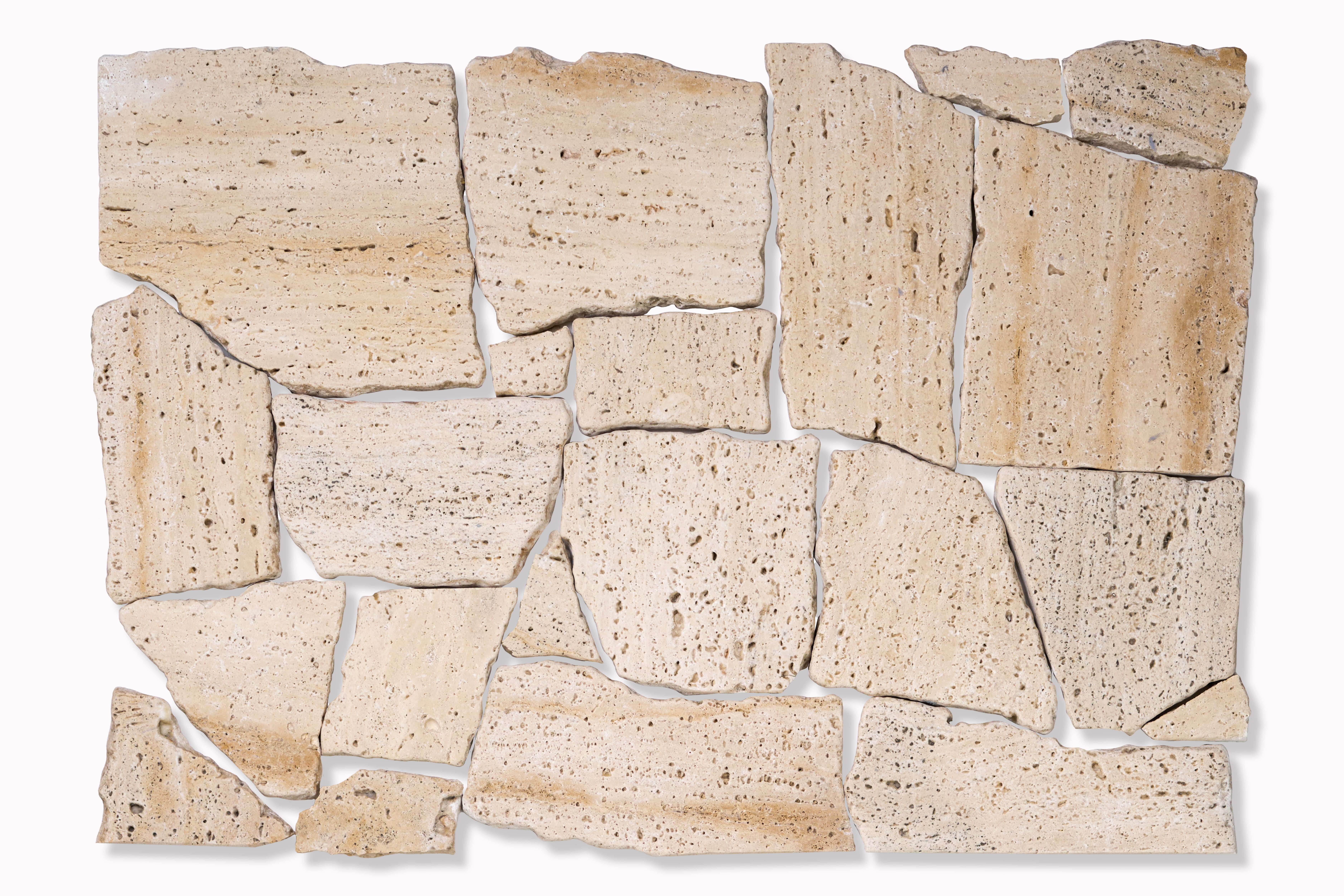 Травертин Classic Crazy Paver Tumbled 2xFL