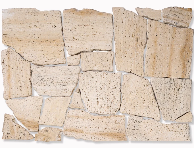 Травертин Classic Crazy Paver Tumbled 2xFL