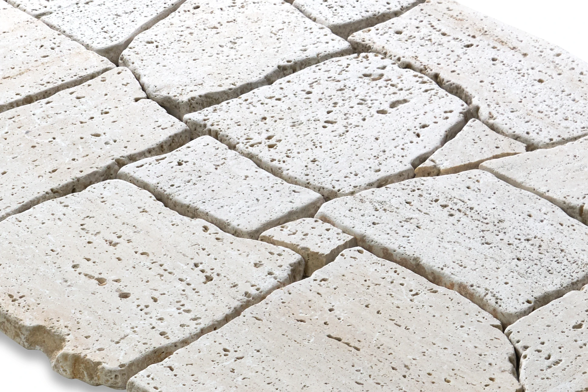Травертин Classic Crazy Paver Tumbled 2xFL