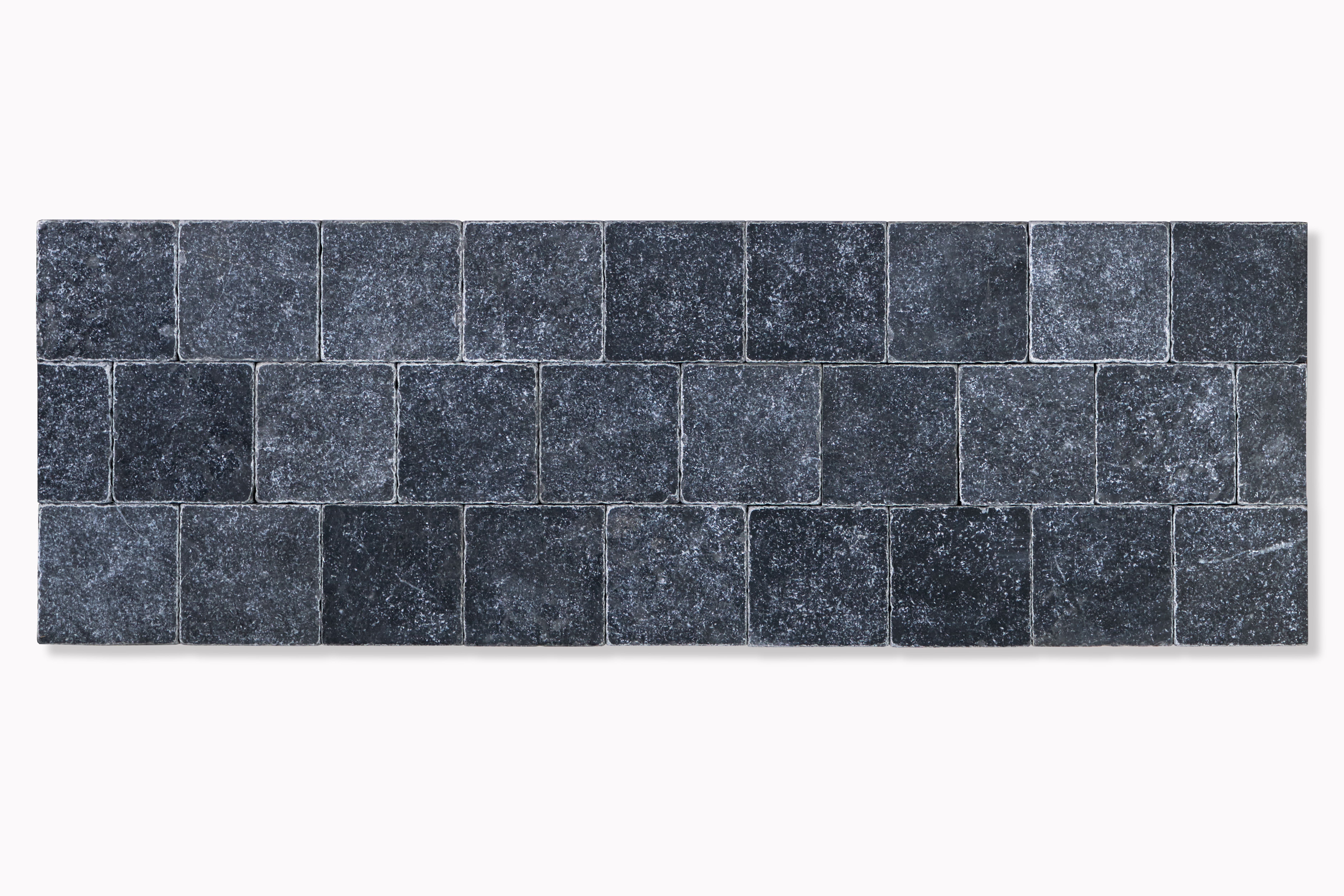Мрамор Black Tumbled 1x10x10