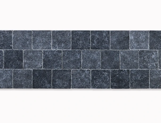 Мармур Black Tumbled 1x10x10 