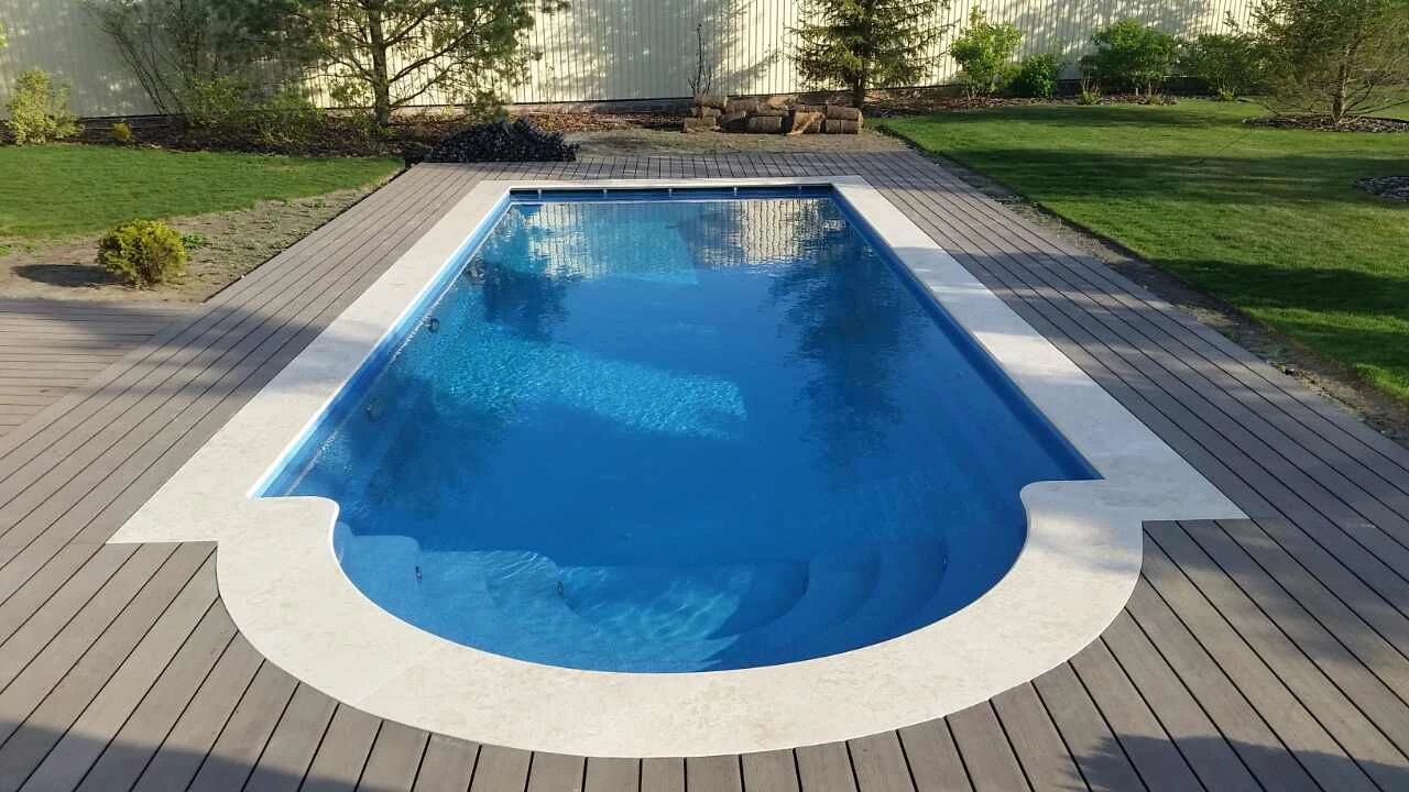 Облицовка из камня для бассейнов