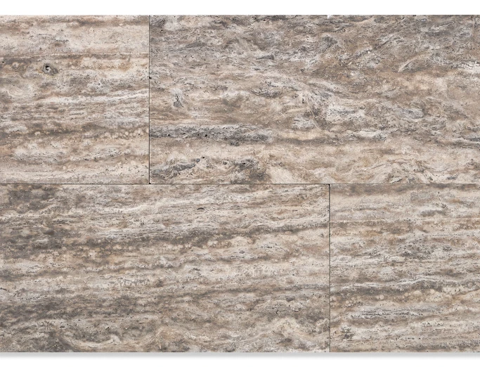 Травертин Silver Vein Cut Titanium 1.2*30.5*61