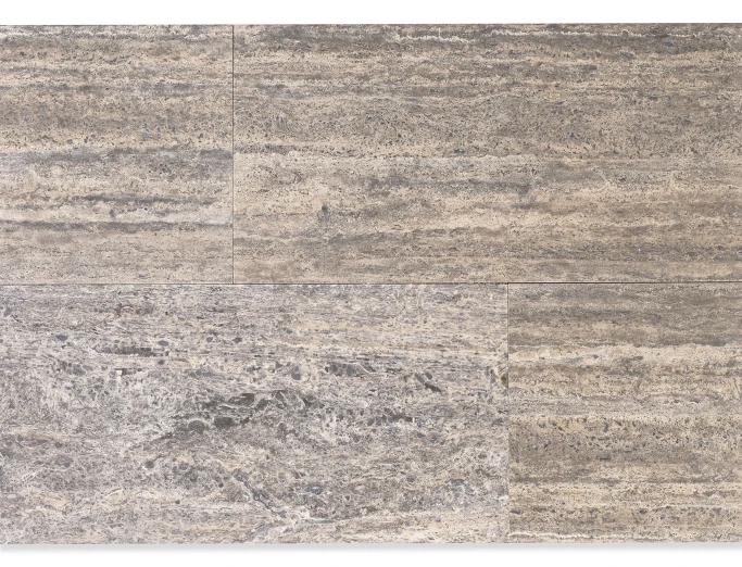 Травертин Filled&Honed Silver Vein Cut 1.2*30.5*61 см