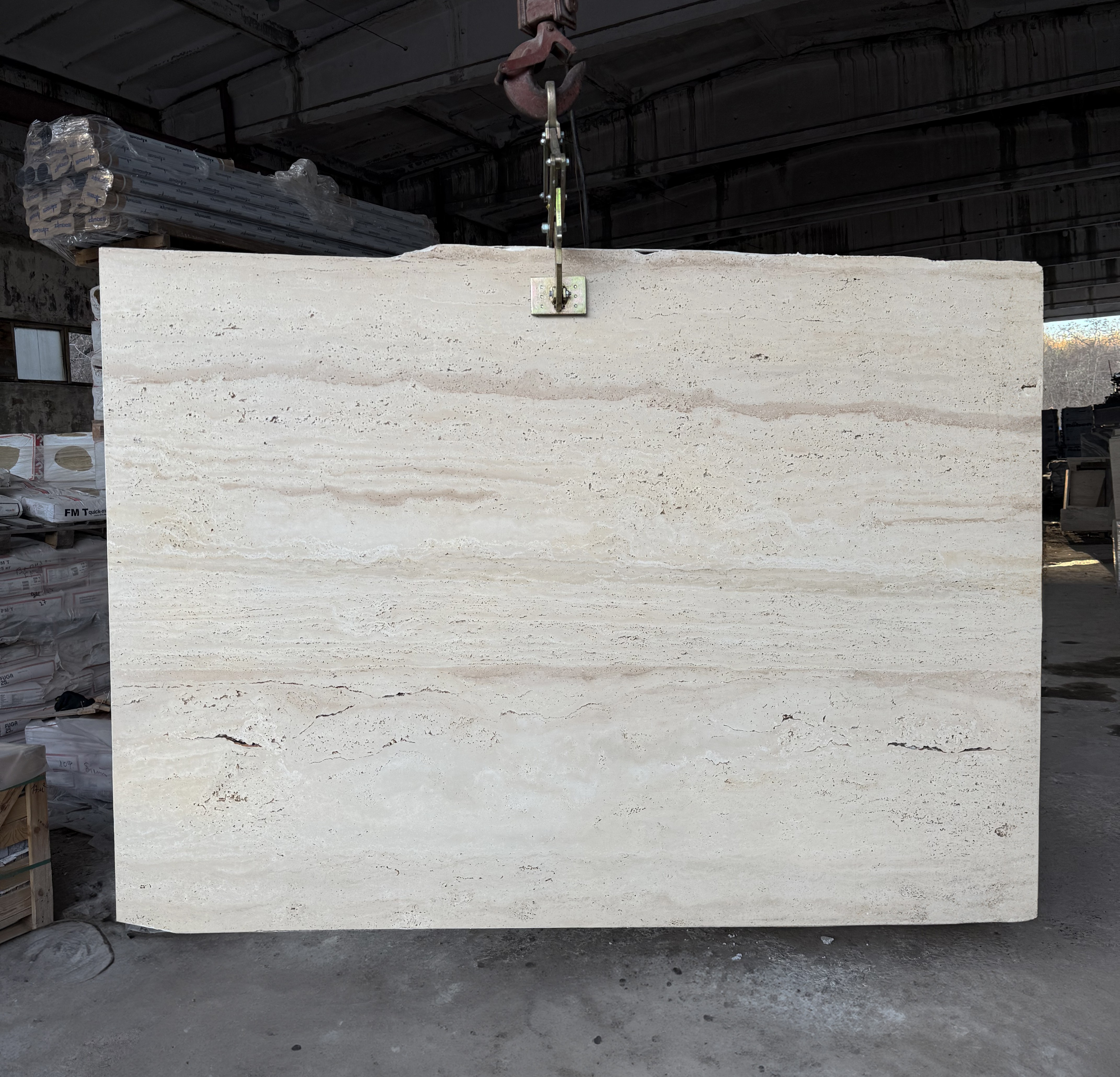 Травертин Слеб Ivory V/C Незаповнений