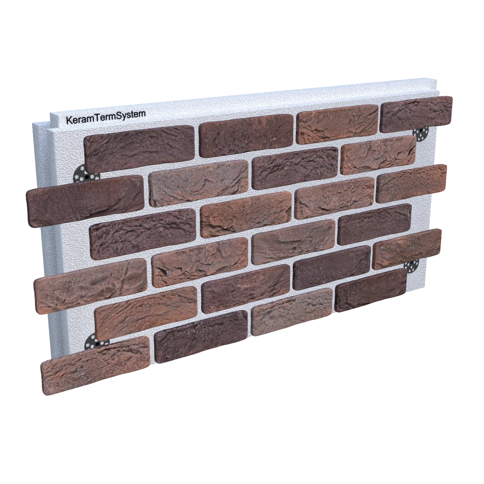 Фасадная термопанель Loft Brick Саппоро