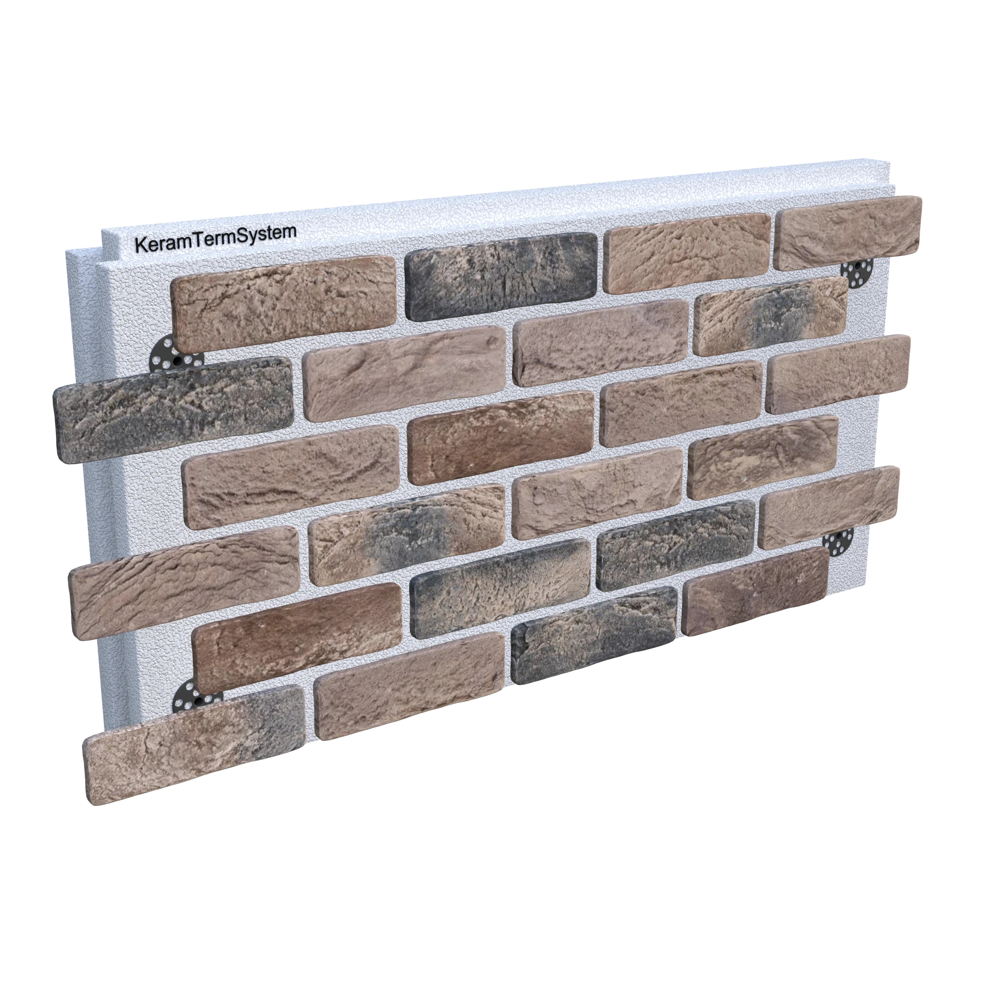 Фасадная термопанель Loft Brick Вильнюс